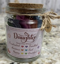 Bible Verses Jar for Daughter, Daughter Gifts, All Occasions Original Packaging
