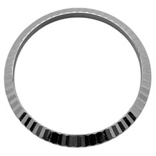 Genuine Rolex Datejust Fluted 26mm 18K White Gold Bezel 6917