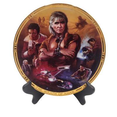 VTG Star Trek II The Movie The Hamilton Collection Plate 1994 #0177B EX!!