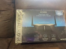 NETGEAR Nighthawk AX3000 4-Stream Wi-Fi 6 Router  New 