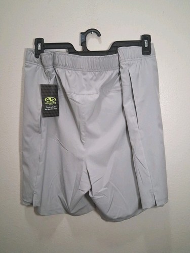 Athletic Works Herren Größe 3XL 48-50 gewebte Shorts silber neu mit Etikett - Bild 3 von 5