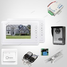 7inch Wired Video Door Entry Call System with IR Night Vision for Home Security