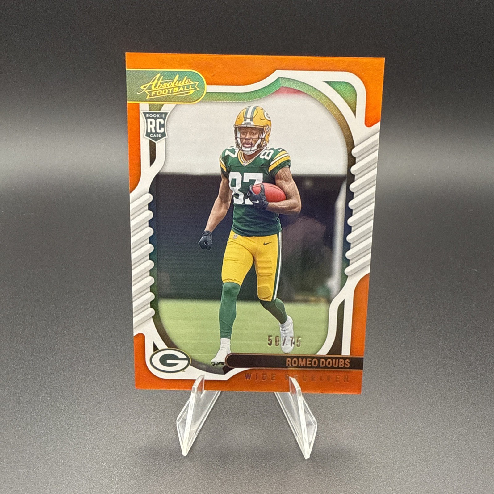 Romeo Doubs Panini Absolute #135 Spectrum