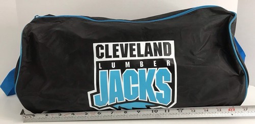 Vintage Cleveland Lumberjacks IHL Hockey Small Gym Duffel Bag - Picture 2 of 12