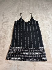 NWT Lulus Jasmine Floral Border Toss On Tank Dress Boho Women’s Small S Festival