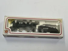 Bachmann 2126 HO Scale Train Engine & Slope Tender With Steam Light NEW In Box 