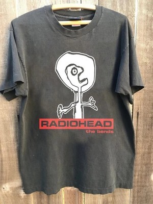 Radiohead The Bends Albums 90s Charcoal Short sleeve T shirt Reprint S-5XL