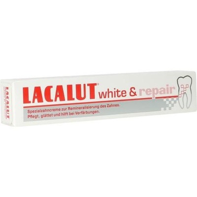 2x LACALUT white & repair Zahncreme 75 ML