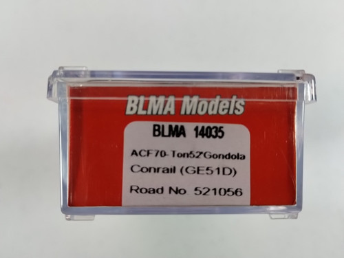 Coche góndola BLMA 14035 Conrail #521056 escala N ACF 70 toneladas 52' nuevo de stock | Zustand: New