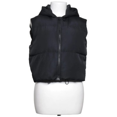NA-KD, Outdoor Weste, Damen, Größe: 36, Schwarz, Polyester, Einfarbig #Wqd