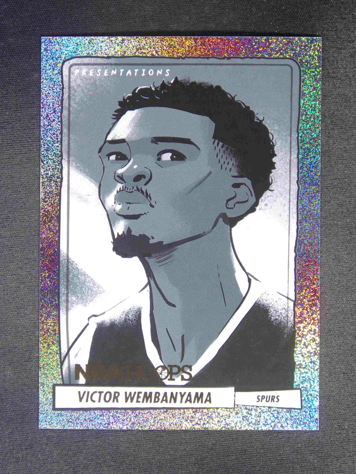 2023-24 Panini NBA Hoops Victor Wembanyama #20 RC Rookie Presentations SSP