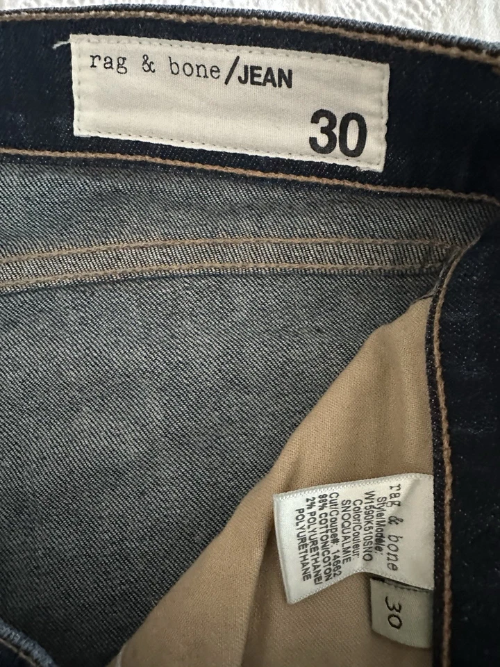 Rag & Bone Jeans Gr 30 dunkelblau Top - Bild 2 von 2