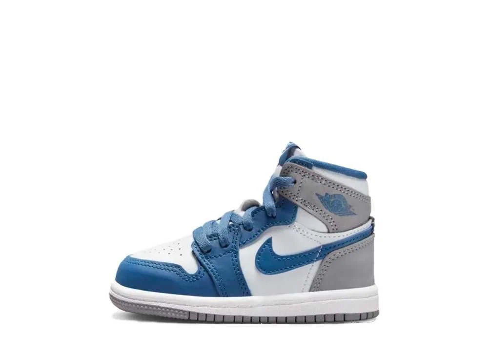 Nike TD Air Jordan 1 OG True Blue mai usate
