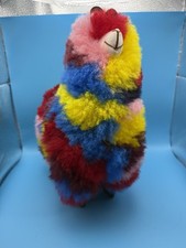 handmade Peruvian stuffed alpaca toy