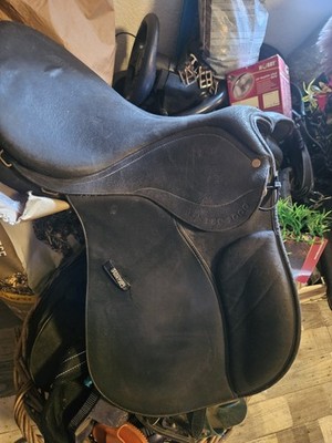 Wintec 2000 Sattel Cair Blaues Kopfeisen 17.5 Zoll Gebraucht