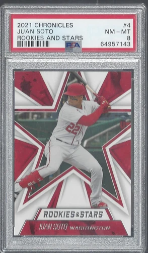 Mike Trout Angels 2021 Panini Chronicles Rookies and Stars PSA 10 Pop 3