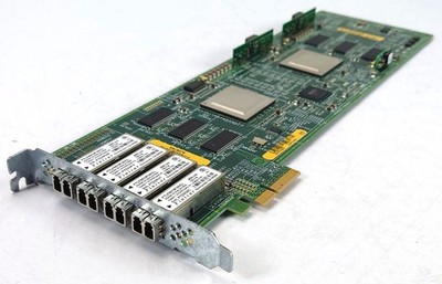 HP PCI-E 4 Port Fibre Channel Host Bus Adapter Netzwerkkarte FC HBA 647570-002