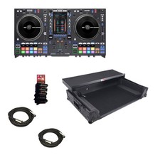 RANE SYSTEM ONE + BL Case with Laptop Shelf & XLR Cables