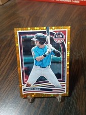 2024 Panini USA Stars & Stripes Cannon Goldin #186 Orange Parallel SP 50/75