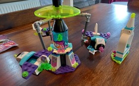 LEGO Friends Amusement Park Space Ride - Set No 41128 + Instructions Manual