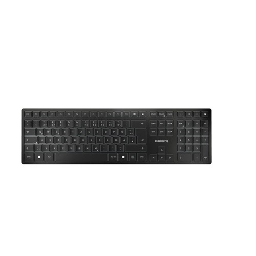 CHERRY KW 9100 SLIM, wireless keyboard, German layout, QWERTZ keyboard, choice o - 第 1/7 張圖片