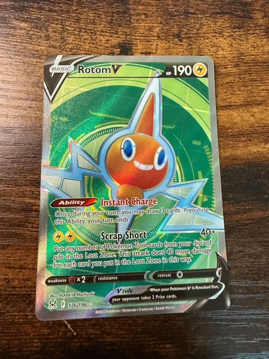 rotom v pokemon card value - Crown Zenith (CRZ) if your use this Ability Rotom V (Alternate Full Art)