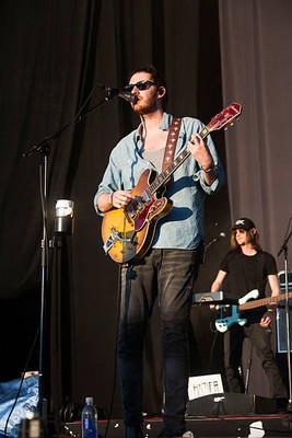 Andrew Hozier Byrne of Hozier performs at Piedmont Park during day- Old Photo 10