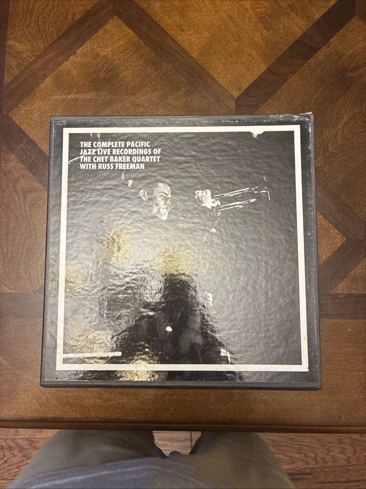 Чет Бейкер мозаика MR4-113 полный Pacific джаз живой квартет 4LP бокс-сет w/книга - Изображение 3 из 4