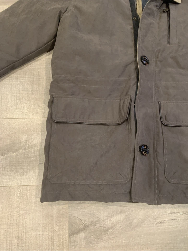 RainForest Heritage Micro Oxford Parka Winter Coat Jacket Size M - Image 3 of 4