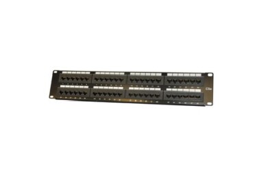 Dolphin Components DC-PP5e-48 48-Ports Cat-5E Flat Type Patch Panel