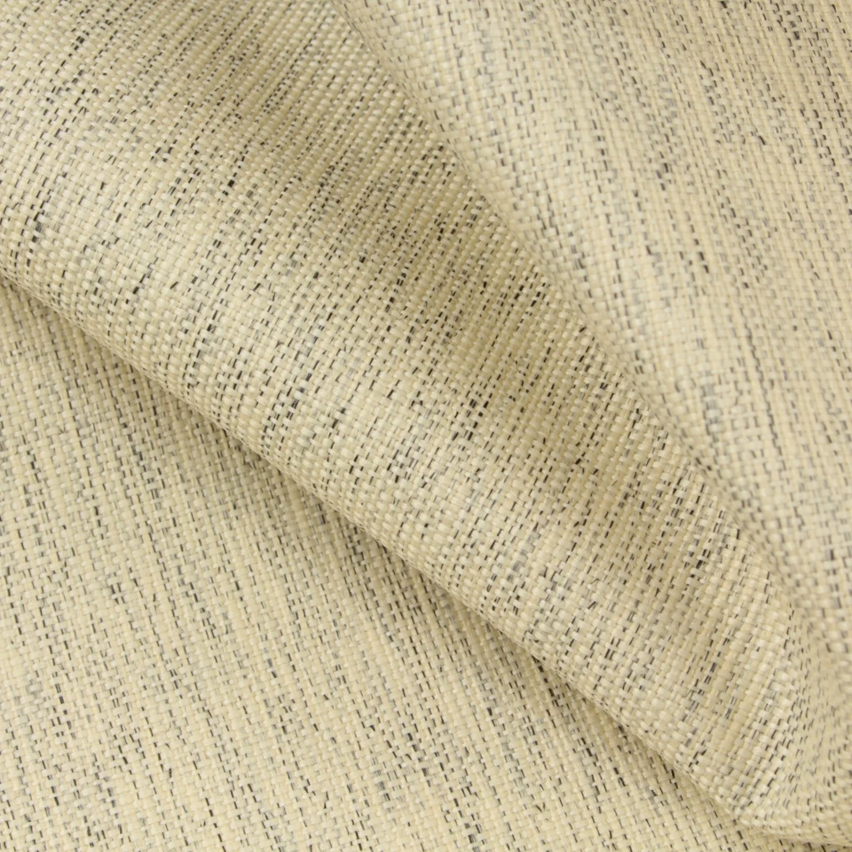 Stoff Meterware Polina Meliert Creme Polyester Kissen Vorhang Tischdecke Deko - Bild 4 von 4