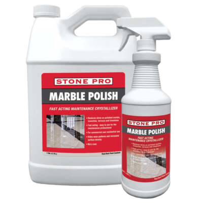 Stone Pro Marble Polish Crystallizer for Scratches Wear Patterns Dullness & Etch