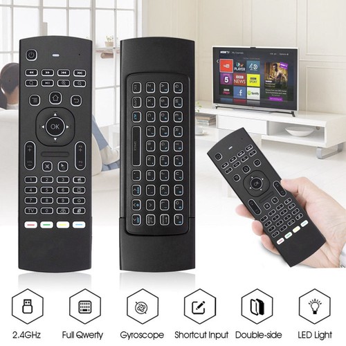 2.4G Backlit Fly Air Mouse Wireless Keyboard Remote Control for KODI TV BOX PC C - Picture 14 of 22