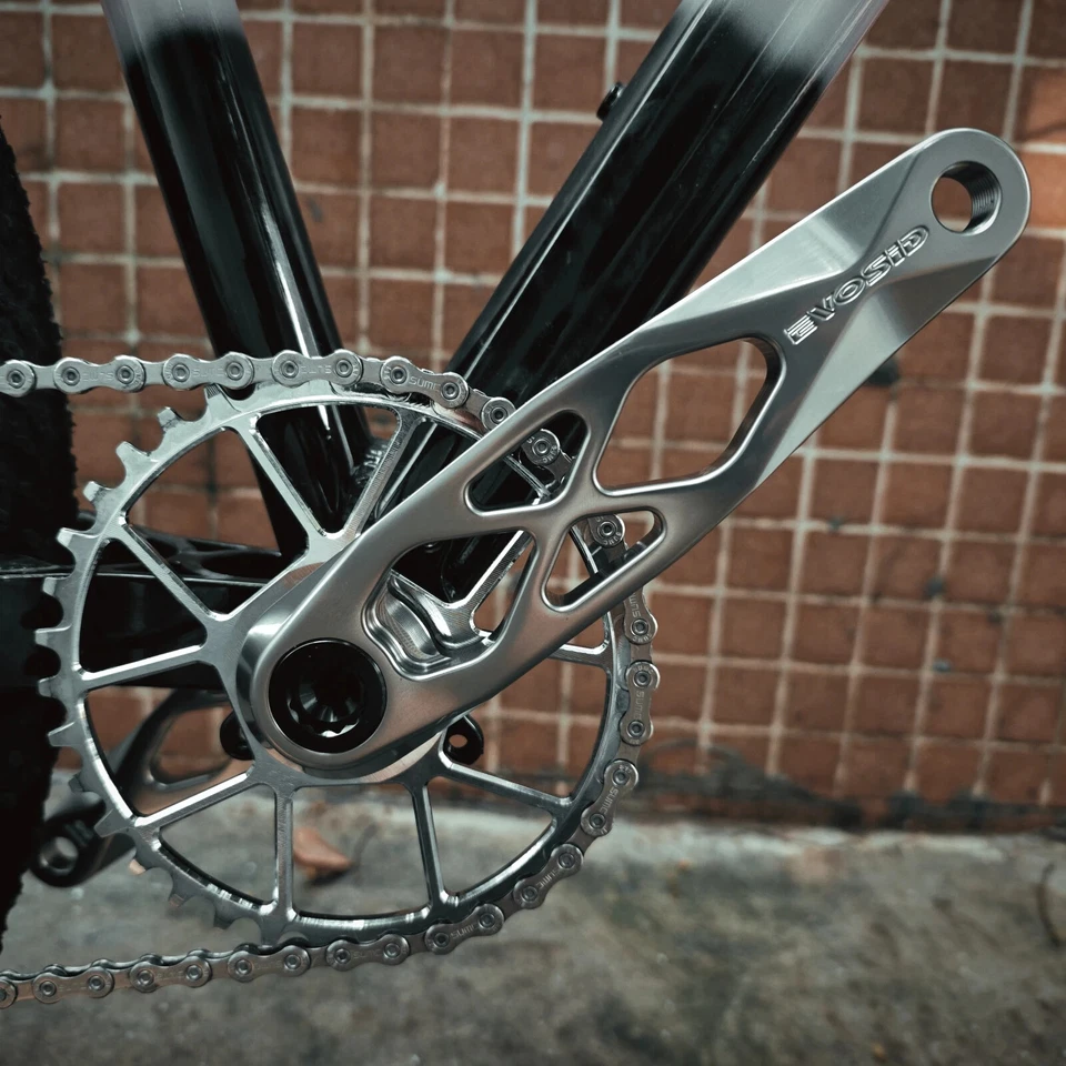 Juego de bielas MTB 170 mm R-SPEC Trail Enduro bicicleta DUB 29 husillo de manivela hueca CNC Foto 2 de 4