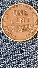 1929 1C RD Lincoln Cent
