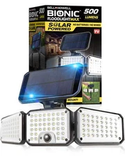 Bell and Howell Bionic Solar Powered Outdoor Light Motion Sensor
