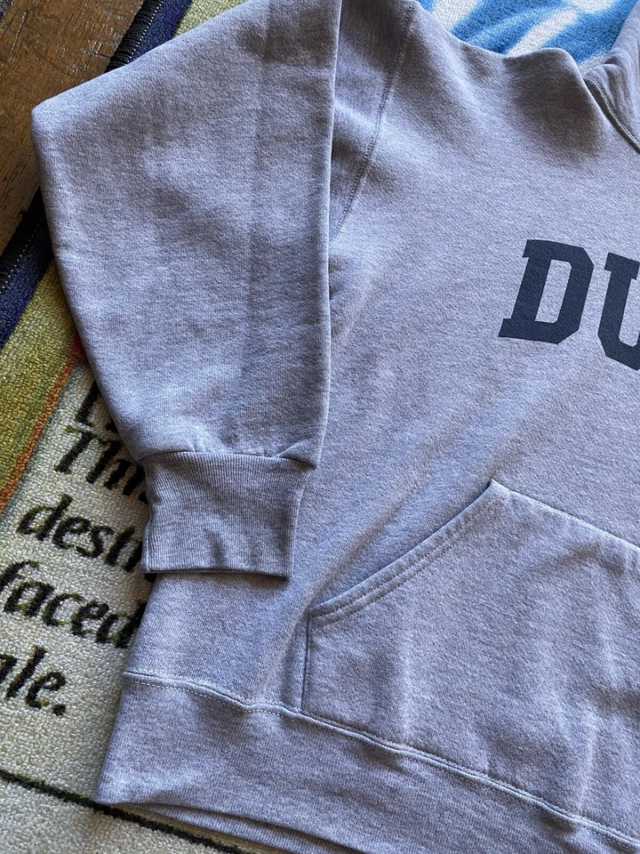 Sudadera De Colección Años 90 Duke University Talla L Harvard UCONN Yale Brown College Foto 3 de 4