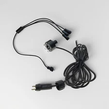 Underwater 6-LED Light Ring For Fountain Fish Pond Water Garden AC Adapterfruf