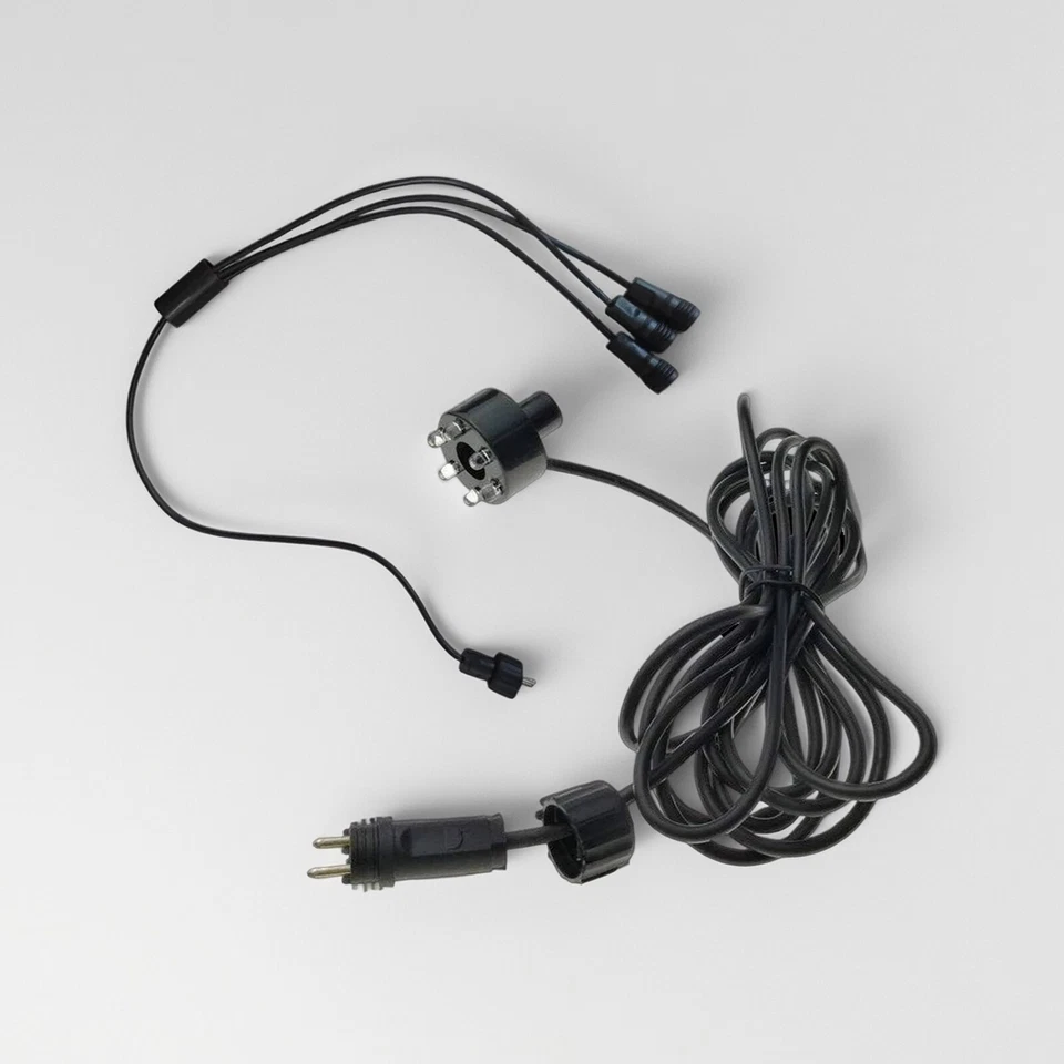  AC12V Luz de Color Subacuática 6-LED Luz para Fuente Peces Estanque Agua Jardín Foto 2 de 4