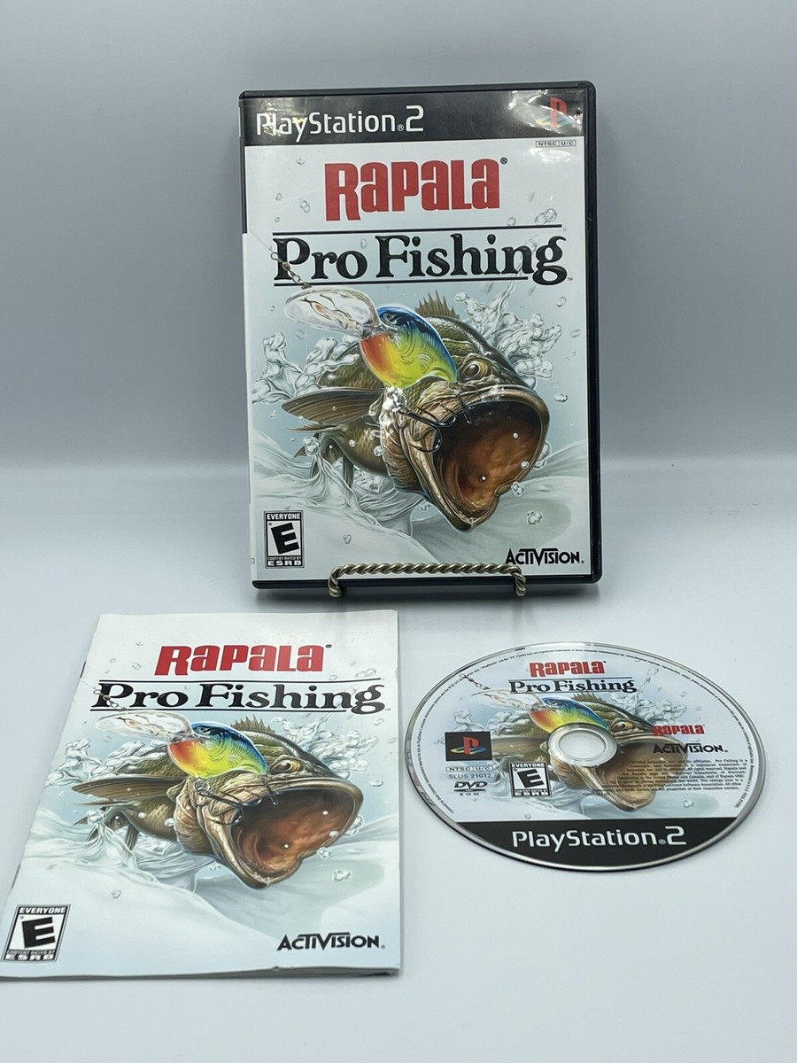 Rapala Pro Fishing (PlayStation 2, PS2) Manual Included Clean