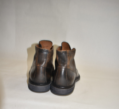 New! Frye Paul Lace Up Boot Dark Brown Black Size 8.5  display picture 3