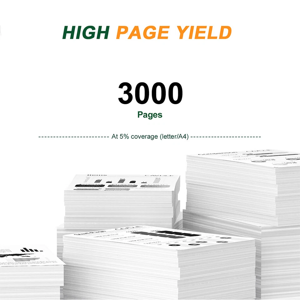 4PK TN760 Toner Cartridge for Brother TN730 MFC-L2710DW MFC-L2710DW DCP-L2550DW - Image 2 of 4