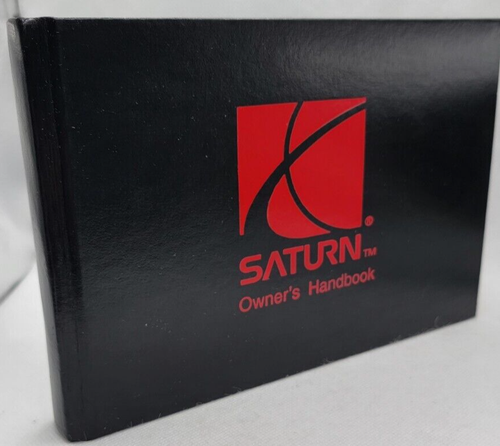 Saturn Car Owner’s Handbook Manual 1996 Hardcover schöner Zustand RAR Historie