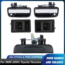 5pcs For 1995-2004 Toyota Tacoma Chrome Outer & Inside Door Handle & Tailgate