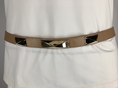 St. John — Belt | EUC · Sz XL ST. JOHN Gold Leather Belt XL 41 main image 4