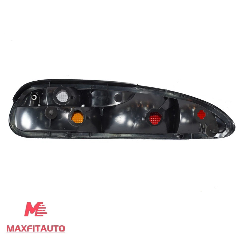 Rear Tail Lights Pair Four Bulb Holes For 1993-2002 Chevrolet Camaro Z28 SS 2Pcs - Imagem 4 de 4