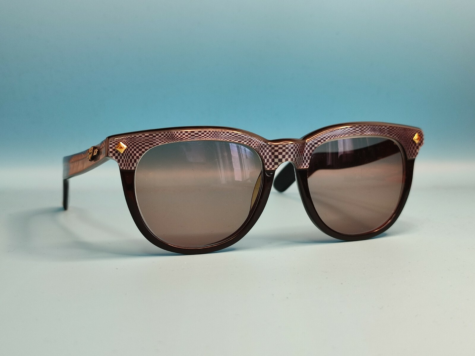VINTAGE MCM MÜNCHEN RECTANGULAR ACETATE EYEGLASSE… - image 6