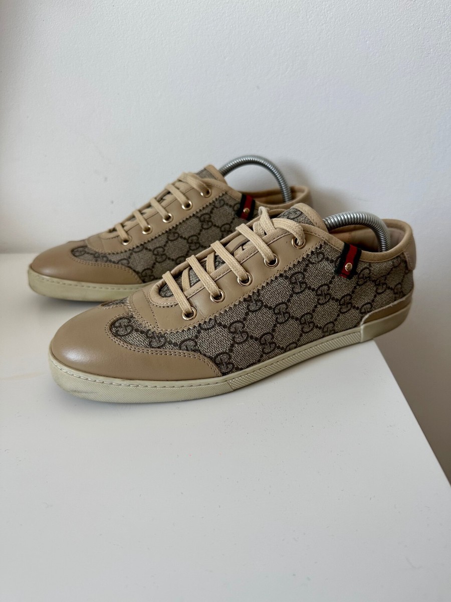 AUTHENTIC Gucci GG supreme canvas monogram sneakers 204283
