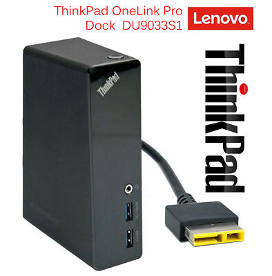 PORT REPLICATOR IBM LENOVO THINKPAD ONELINK PRO DOCK DU9033S1 03X6867 DOC25