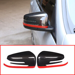 Carbon Fiber Look For BMW G30 G11 G12 6 Series GT Rearview Mirror Cover 2018-21